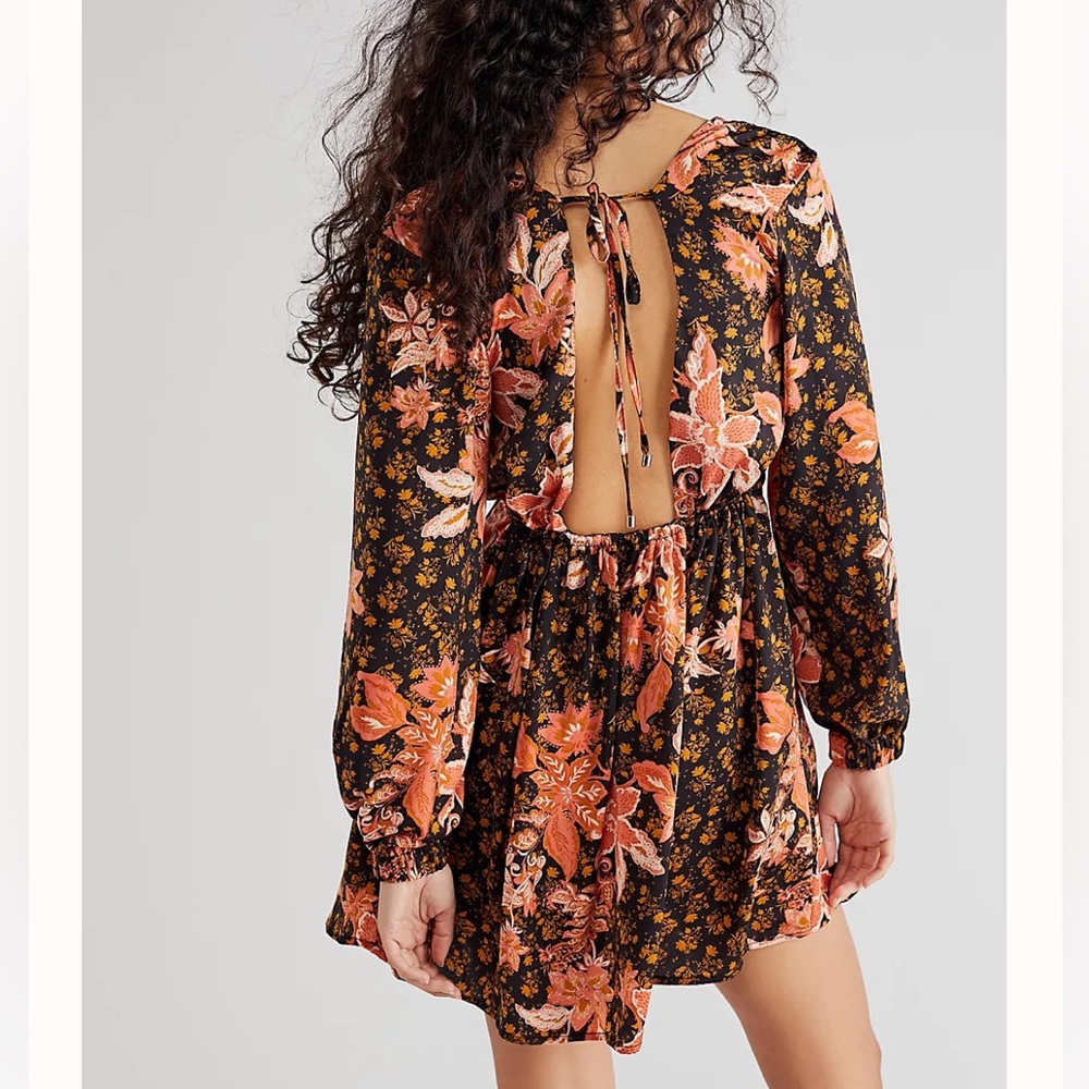 🧡NWOT FREE PEOPLE SOLI MINI DRESS